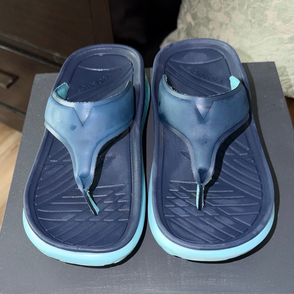 Vionic Blue and Aqua Men's Swim Sandals